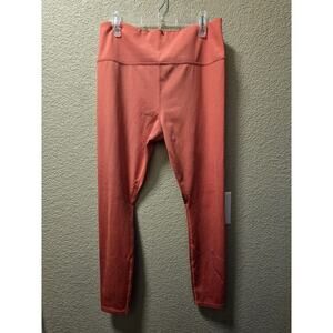 Reformation EcoMove High Rise Hot Coral Leggings Size 1X